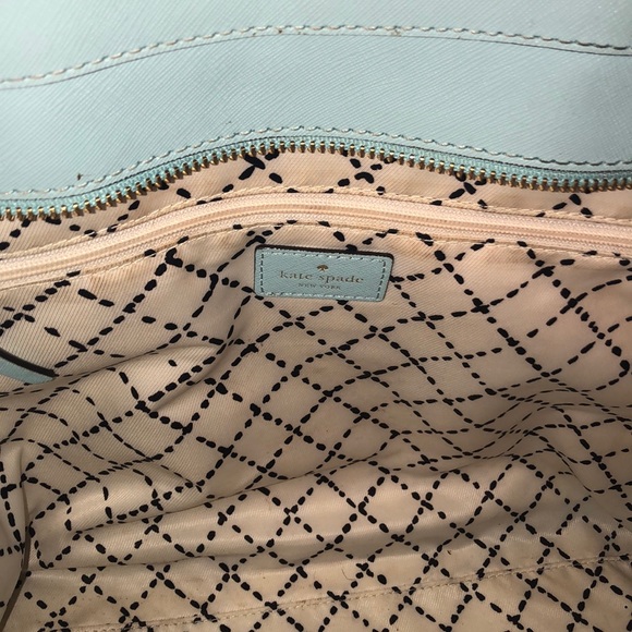 Kate Spade Newbury Lane Blue Hydrangea USED - Picture 3 of 6